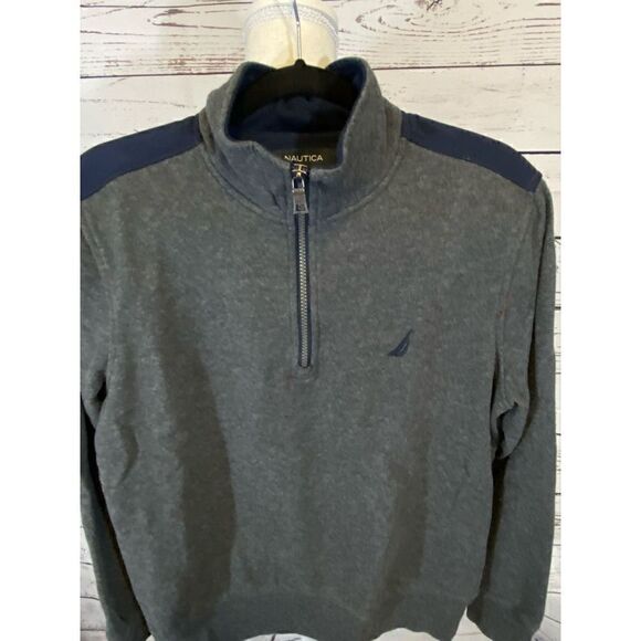 Nautica Quarter Zip Pullover Size Small - Picture 1 of 6